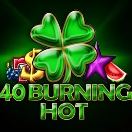 40 Burning Hot logo by Amusnet Interactive at Buitenlands Casino40 Burning Hot
