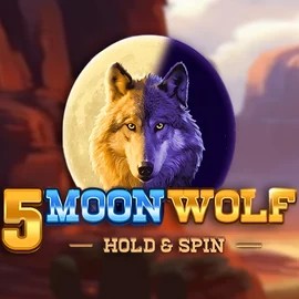 Logo of 5 Moon Wolf from Apparat Gaming at Buitenlands Casino