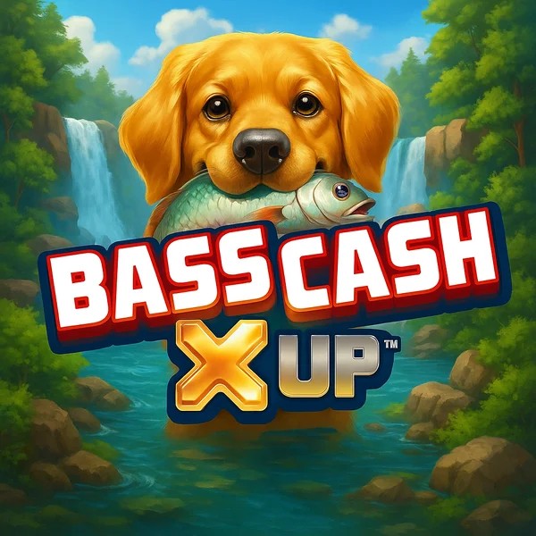 Bass Cash X UP logo by Alchemy Gaming at Buitenlands CasinoBass Cash X UP