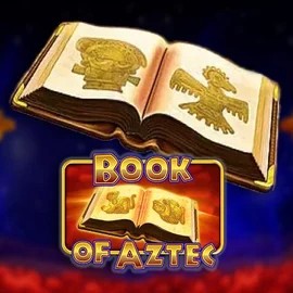 Book of Aztec slot logo by Amatic Industries at Buitenlands CasinoBook of Aztec