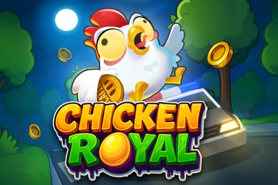 Logo of Chicken Royal from InOut at Buitenlands Casino