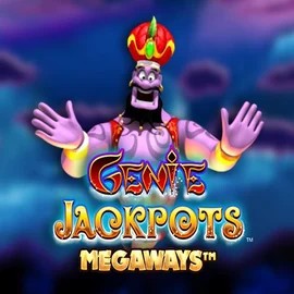 Genie Jackpots Megaways logo by Blueprint Gaming at Buitenlands CasinoGenie Jackpots Megaways
