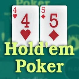 Hold em Poker slot logo by OneTouch Games at Buitenlands CasinoHold em Poker