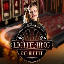 Lightning Roulette logo – Live Casino by Evolution at Buitenlands Casino