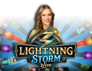 Lightning Storm logo by Evolution Buitenlands Casino