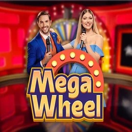 Mega Wheel logo by Pragmatic Play at Buitenlands Casino