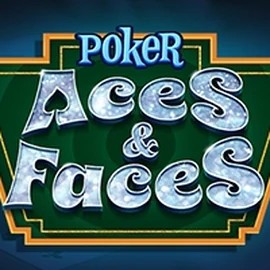 Logo of Poker Aces & Faces (Nucleus Pyramid Poker) from Nucleus Gaming at Buitenlands Casino