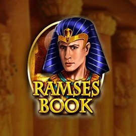 Logo of Ramses Book Deluxe from Gamomat at Buitenlands Casino