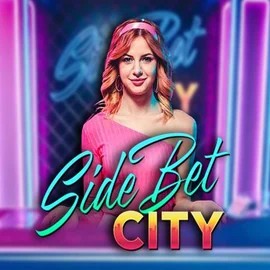 Side Bet City slot visual from Evolution available on buitenlandscasino.com.nl
