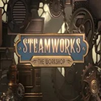 Steamworks The Workshop slot logo by Peter & Sons at Buitenlands CasinoSteamworks The Workshop