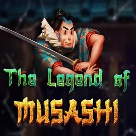Logo of The Legend of Musashi from Peter & Sons at Buitenlands Casino