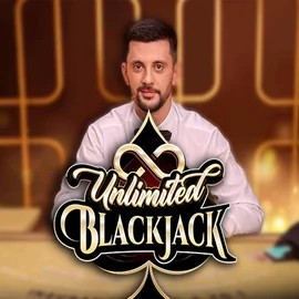 Unlimited Blackjack logo by Ezugi at Buitenlands CasinoUnlimited Blackjack